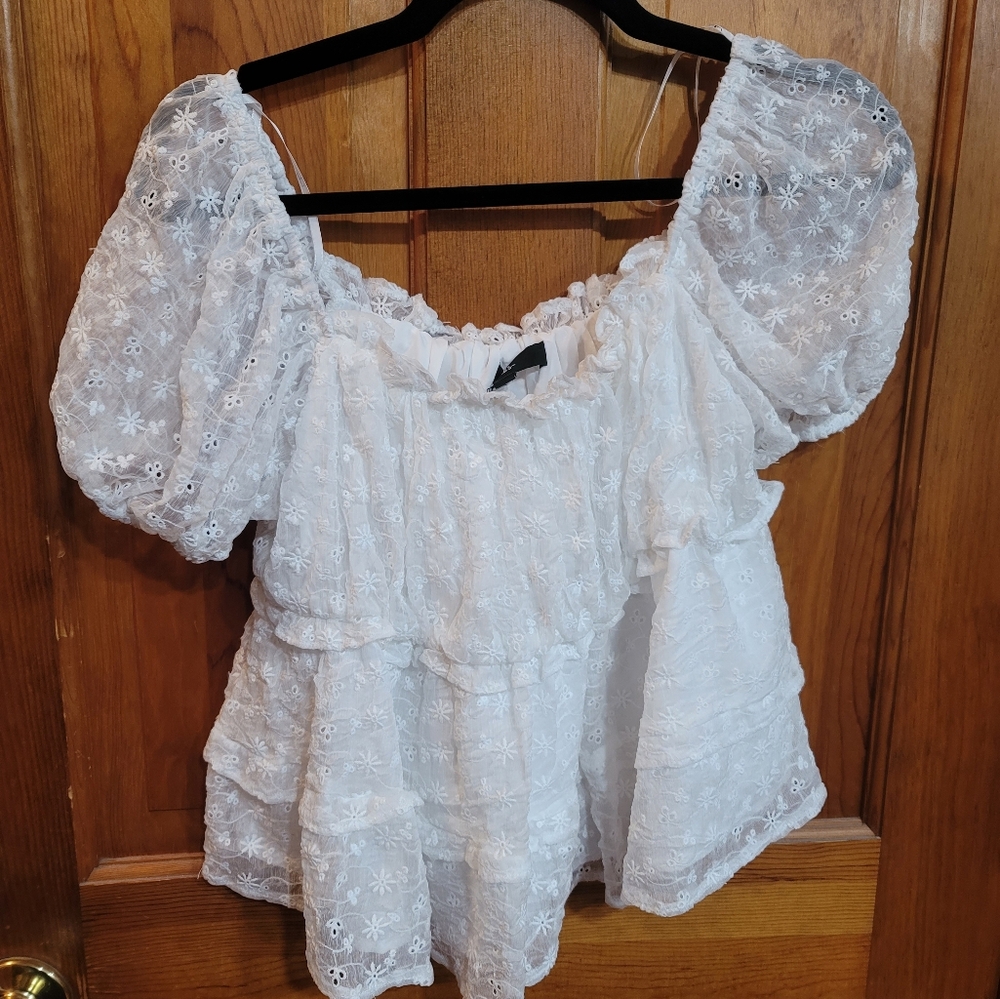 Lulus peplum top